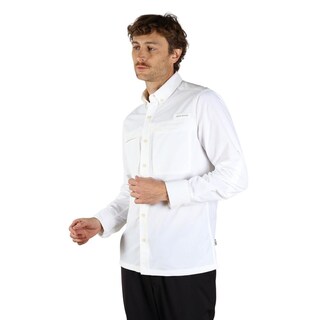 Foto 4 | Foto 4 | Camisa Eddie Bauer Manga Larga Rainier Para Hombre Blanco