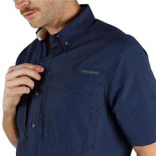 Foto 5 | Foto 5 | Camisa Eddie Bauer Manga Corta Rainier Para Hombre Azul