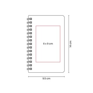 Foto 7 | Foto 7 | Paquete 35 Piezas Libreta Compacta De Papel De Piedra Con Espiral Metálico
