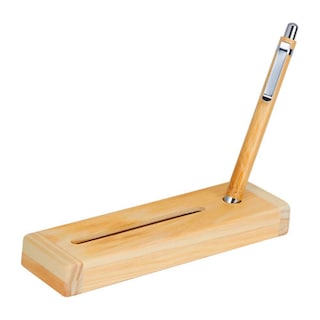 Foto 2 | Foto 2 | Paquete 256 Piezas Set Corporativo De Bolígrafo De Madera Con Porta Tarjetas