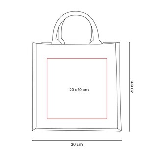 Foto 6 | Foto 6 | Paquete 60 Piezas Bolsa Promocional De Yute Con Asas Redondeadas