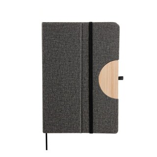 Foto 1 | Foto 1 | Paquete 35 Piezas Libreta Corporativa De Y Bambú Con Soporte Para Smartphone