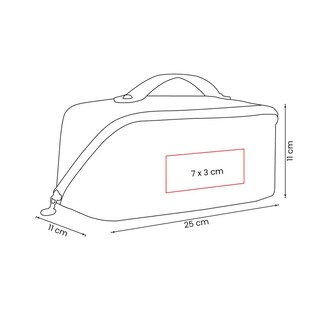 Foto 5 | Foto 5 | Paquete 100 Piezas Cosmetiquera Corporativa Expandible De Curpiel Con Asa