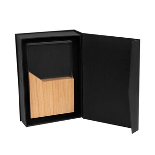 Foto 3 | Foto 3 | Paquete 4 Piezas Reconocimiento Corporativo De Vidrio Con Base De Madera