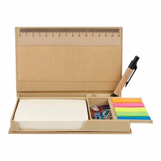 Foto 1 | Foto 1 | Paquete 20 Piezas Porta Notas Con Bolígrafo Ecológico Y Porta Plumas