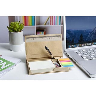 Foto 4 | Foto 4 | Paquete 20 Piezas Porta Notas Con Bolígrafo Ecológico Y Porta Plumas