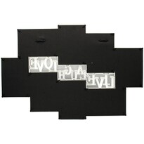 Portarretrato Multiple Poliestireno Blanco Izy