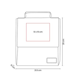 Foto 4 | Foto 4 | Paquete 50 Piezas Lonchera Promocional Con Interior Metalizado