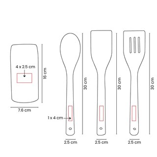 Foto 4 | Foto 4 | Paquete Con 10 Piezas De Utensilios De Cocina Promocional Merchandising