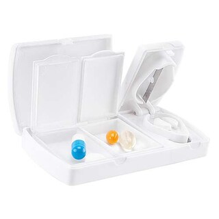 Foto 2 | Foto 2 | Paquete 600 Piezas Pastillero Publicitario Con Cortador Y 2 Compartimentos