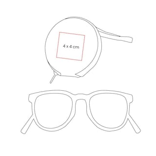 Foto 4 | Foto 4 | Paquete 70 Piezas Lentes De Sol Promocionales Plegables Con Estuche Rígido