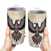 Taza De Café Tumbler Oasisdream De Acero Inoxidable 600 Ml - Venta Internacional.