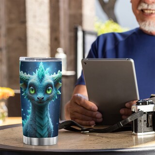 Foto 6 | Foto 6 | Taza De Viaje Oasisdream Vaso De Acero Inoxidable 600 Ml Con Tapa - Venta Internacional.