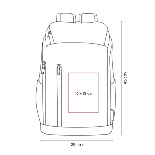 Foto 6 | Foto 6 | Paquete 4 Piezas Mochila Ecológica Corporativa De Algodón Para Laptop