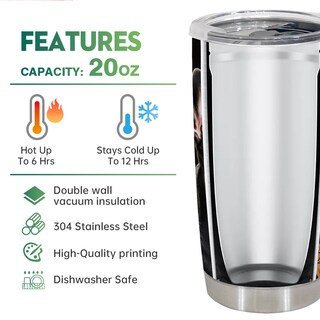 Foto 5 | Foto 5 | Vaso De Viaje Oasisdream De Acero Inoxidable Con Tapa 600 Ml - Venta Internacional.