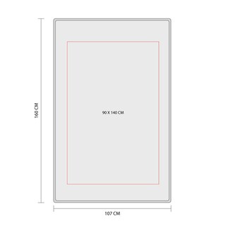 Foto 4 | Foto 4 | Paquete 10 Piezas Frazada Promocional Ligera Y Suave