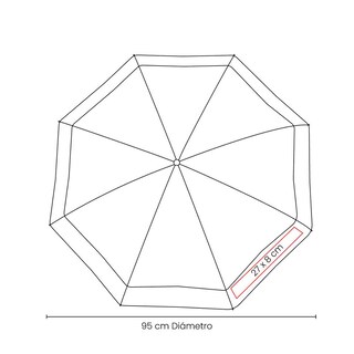 Foto 4 | Foto 4 | Paquete 15 Piezas Paraguas Corporativo Apertura Automática