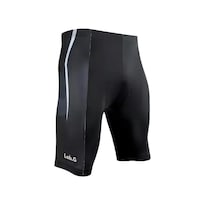 Shorts De Ciclismo Lab.g Con Cojín De Silicona Sin Impactar Talla G Negro