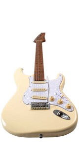 Foto 4 | Foto 4 | Guitarra Electrica Solar Strato Sss White Blanca