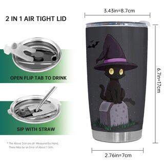 Foto 2 | Foto 2 | Taza De Café Tumbler Oasisdream De Acero Inoxidable 600 Ml - Venta Internacional.