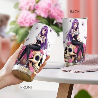 Foto 1 | Foto 1 | Taza De Viaje Oasisdream Vaso De Acero Inoxidable 600 Ml Con Tapa - Venta Internacional.
