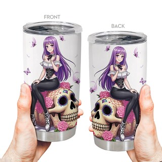 Foto 4 | Foto 4 | Taza De Viaje Oasisdream Vaso De Acero Inoxidable 600 Ml Con Tapa - Venta Internacional.