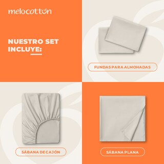 Foto 6 | Foto 6 | Juego De Sábanas Lisas Micro Fibra Extra Suave Marino King Size Melocotton