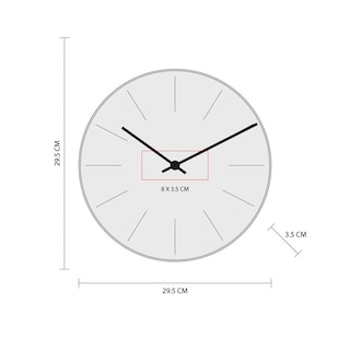 Foto 4 | Foto 4 | Paquete 10 Piezas Reloj Promocional De Pared Minimalista