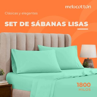 Foto 2 | Foto 2 | Juego de Sábanas Queen Size Melocotton Hogar