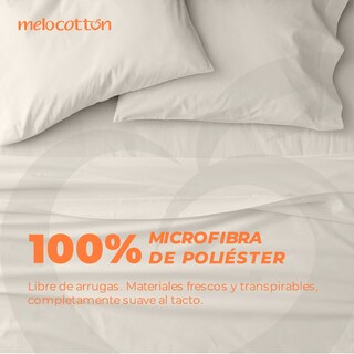 Foto 5 | Foto 5 | Juego de Sábanas Queen Size Melocotton Hogar