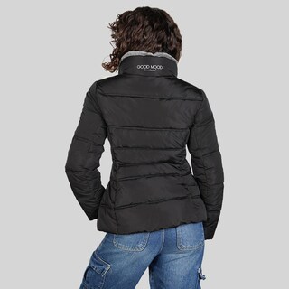 Foto 6 | Foto 6 | Chamarra Corta Capitonada Para Mujer Con Bolsillos Greenlander Negro