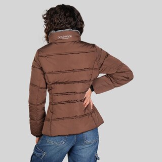 Foto 4 | Foto 4 | Chamarra Corta Capitonada Para Mujer Con Bolsillos Greenlander Cafe