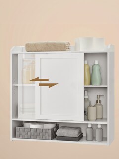 Foto 7 | Foto 7 | Organizador de Baño Songmicshome Blanco