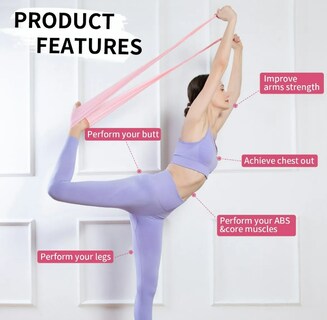 Foto 4 | Foto 4 | Bandas Elásticas Xtellar 3 Niveles Rehabilitación Multicolor