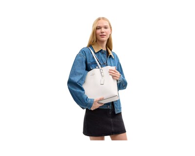 Foto 6 | Foto 6 | Bolsa Coach Mollie Tote Bag Cv968 Blanco