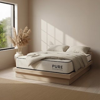 Foto 1 | Foto 1 | Colchón Smart Bamboo Pure Essential – Colchon En Caja De Memory Foam Soporte Medio-firme Y Frescura Nocturna (matrimonial)