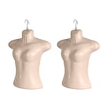 Maniquí Juvenil Niña Atmos Homeware De Plástico De Alta Resistencia 2 Piezas Color Beige