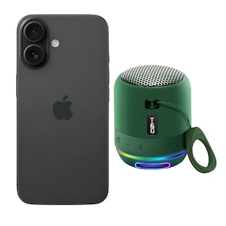 Foto 1 | Foto 1 | Iphone 16 128gb Negro Chip Reacondicionado Más Mini Bocina