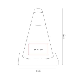 Foto 2 | Foto 2 | Antiestrés Cono Seguridad Promocional Obra Personalizable-security