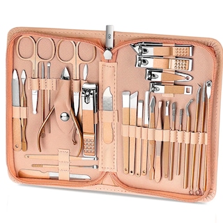 Foto 1 | Foto 1 | Kit Manicure Pedicure Eo Safe Imports Set Cortauñas Profesional 30 Pzs Esi-23691 Rosa