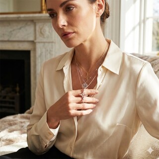 Foto 5 | Foto 5 | Set Triple Collar Moon & Self Triquetra Celta Baño Oro 18k