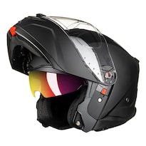 Casco Para Moto Modular Ilm B-711 Negro Modular Mate S