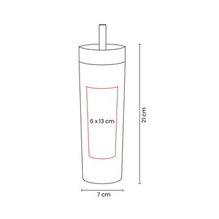 Foto 3 | Foto 3 | Paquete Con 45 Piezas De Termo Ligero Popote Promocional Merchandising