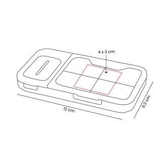 Foto 6 | Foto 6 | Paquete 70 Piezas Pastillero Publicitario Con Cortador Y 4 Compartimentos