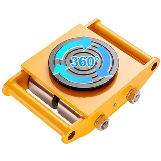 Foto 1 | Foto 1 | Tortuga Capacidad 6 Toneladas Ruedas De Acero Eo Safe Imports Esi-23775 Amarillo