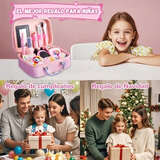 Foto 5 | Foto 5 | Juguete Lab.g De Maquillaje No Tóxico Con Estuche Rosa