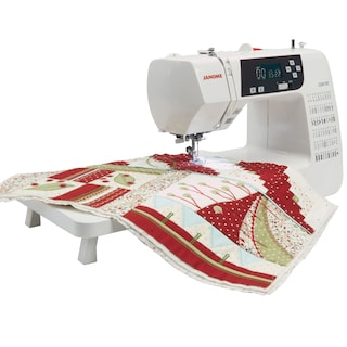 Foto 1 | Foto 1 | Máquina De Coser Computarizada Janome Modelo 2160dc Blanco Con Mesa De Extensión