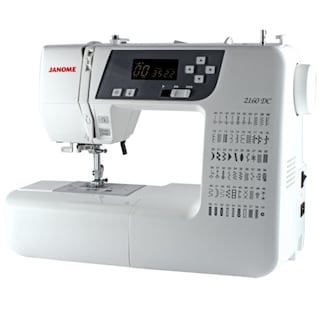 Foto 2 | Foto 2 | Máquina De Coser Computarizada Janome Modelo 2160dc Blanco Con Mesa De Extensión