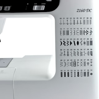 Foto 3 | Foto 3 | Máquina De Coser Computarizada Janome Modelo 2160dc Blanco Con Mesa De Extensión