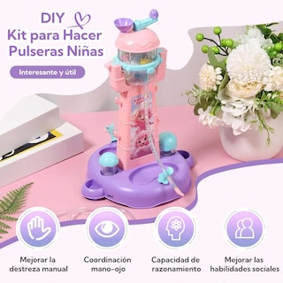 Foto 2 | Foto 2 | Juguete Lab.g Para Hacer Pulseras Fabricación De Joyas Rosa